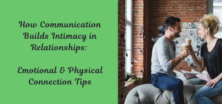 communication and intimacy