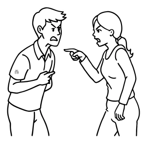 toxic couple Unresolved Conflict