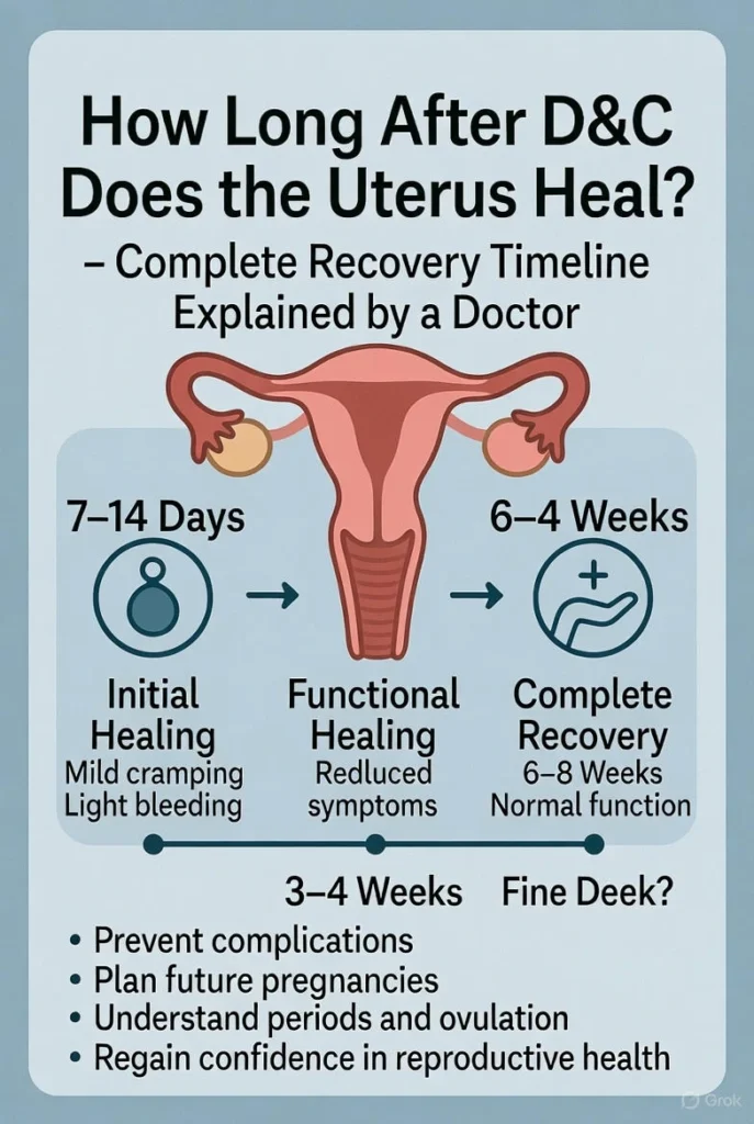 How Long After D&C Uterus Heals